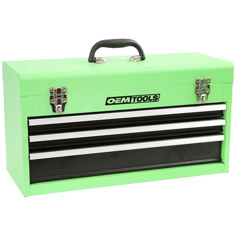 green shallow metal tool box|Amazon.com: Green Toolbox.